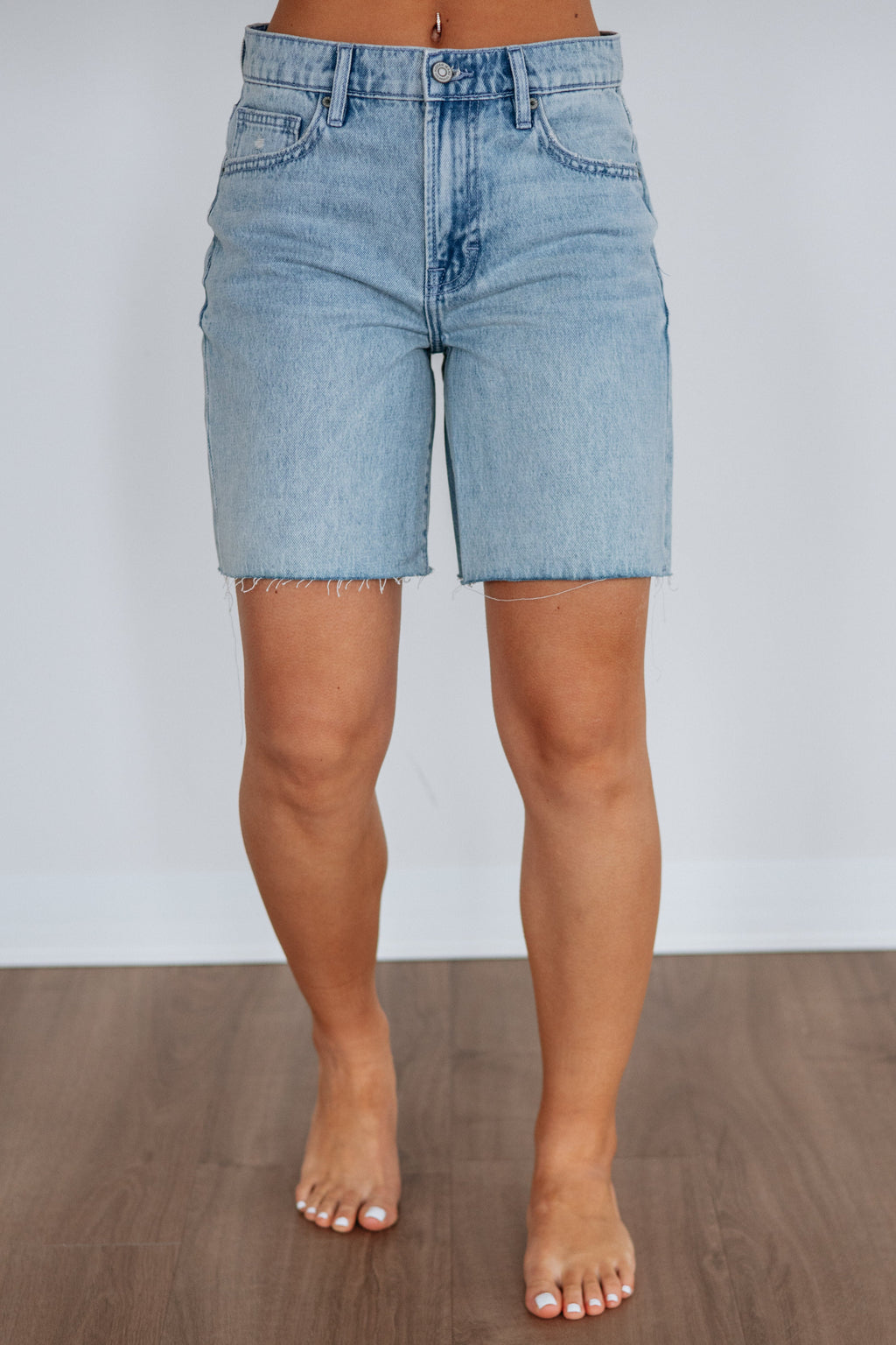 Alyx Hidden Shorts - Light Wash