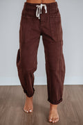 Kodi Risen Cargo Jeans - Chocolate