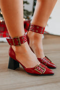 Don't Doubt Me Heels - Ruby