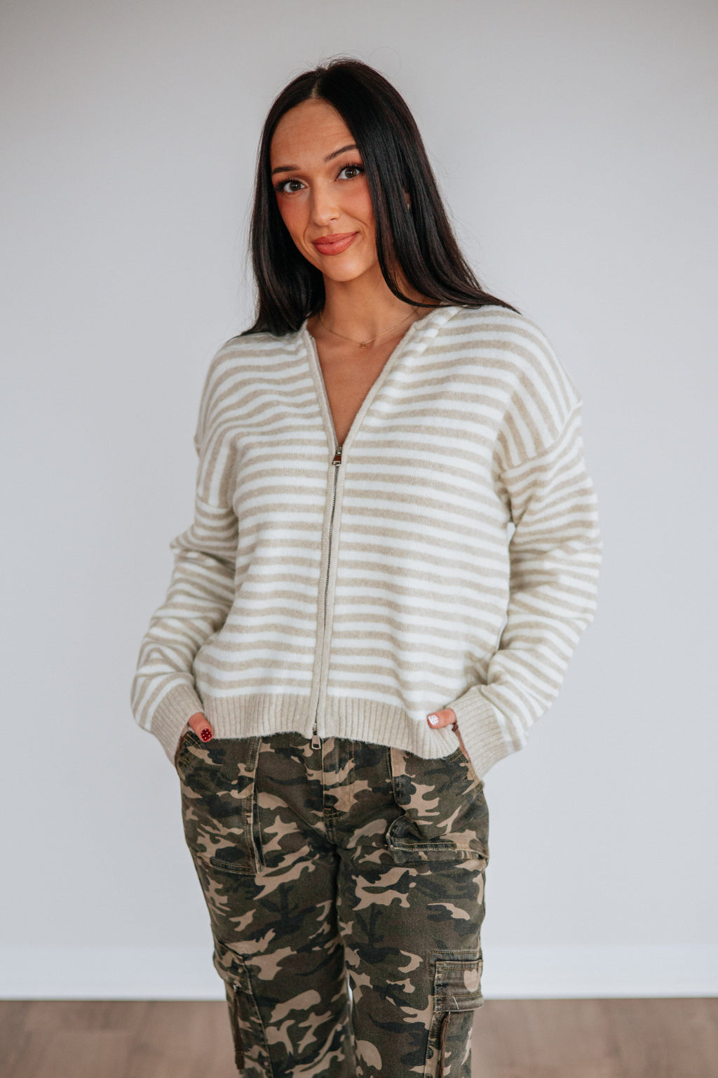 Harlie Striped Sweater