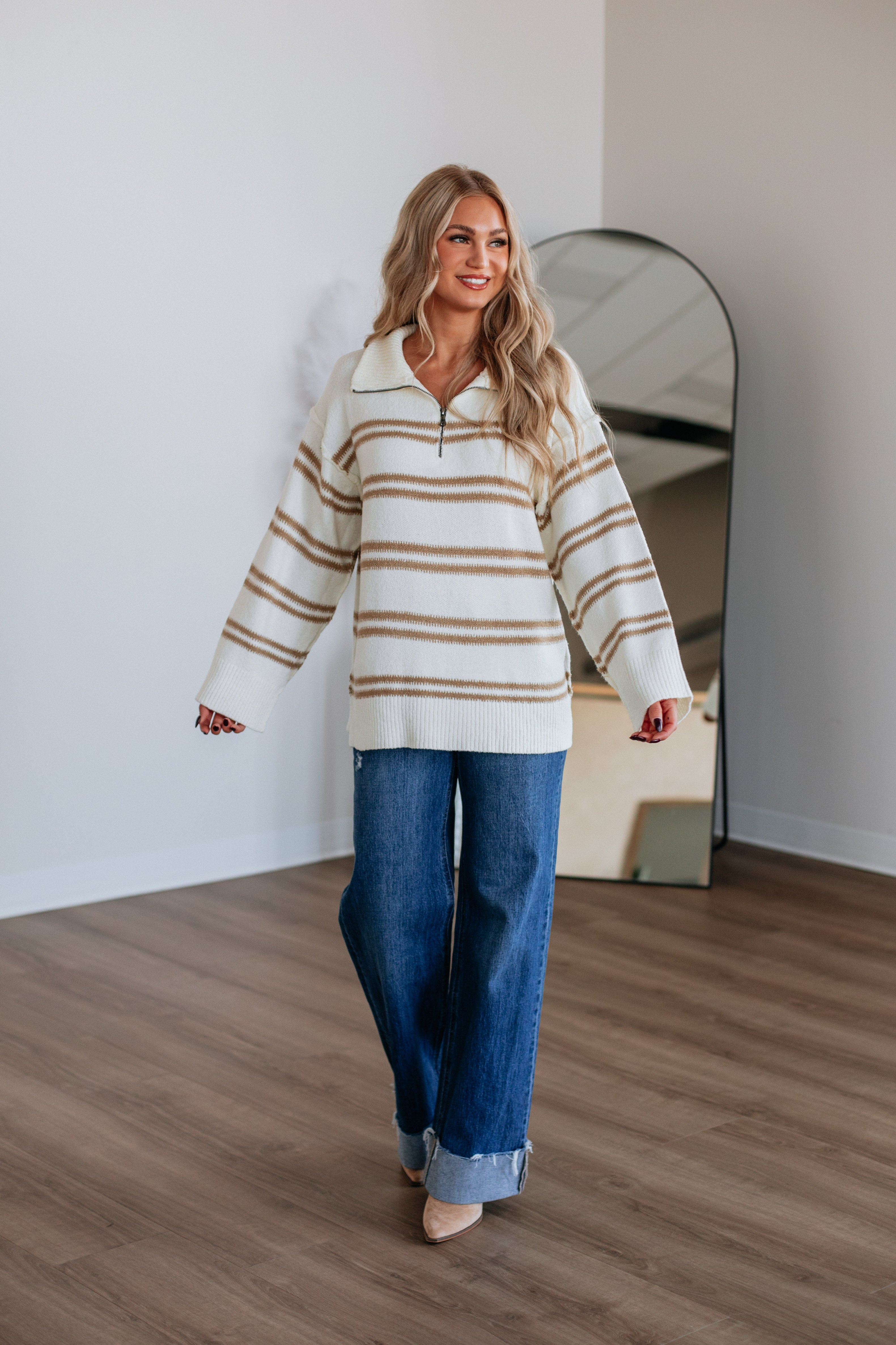 Louisa Striped Sweater