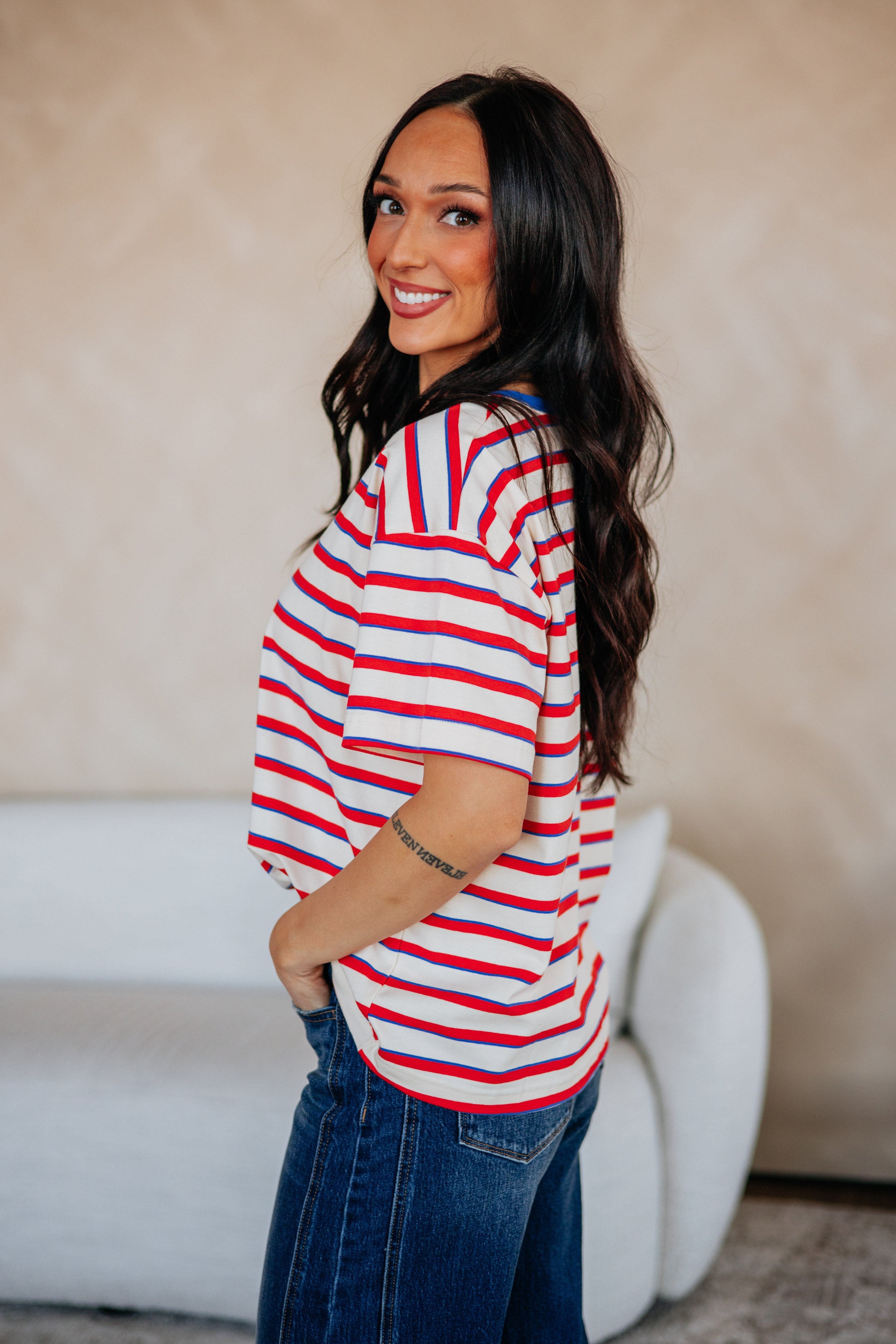 Juni Striped Tee
