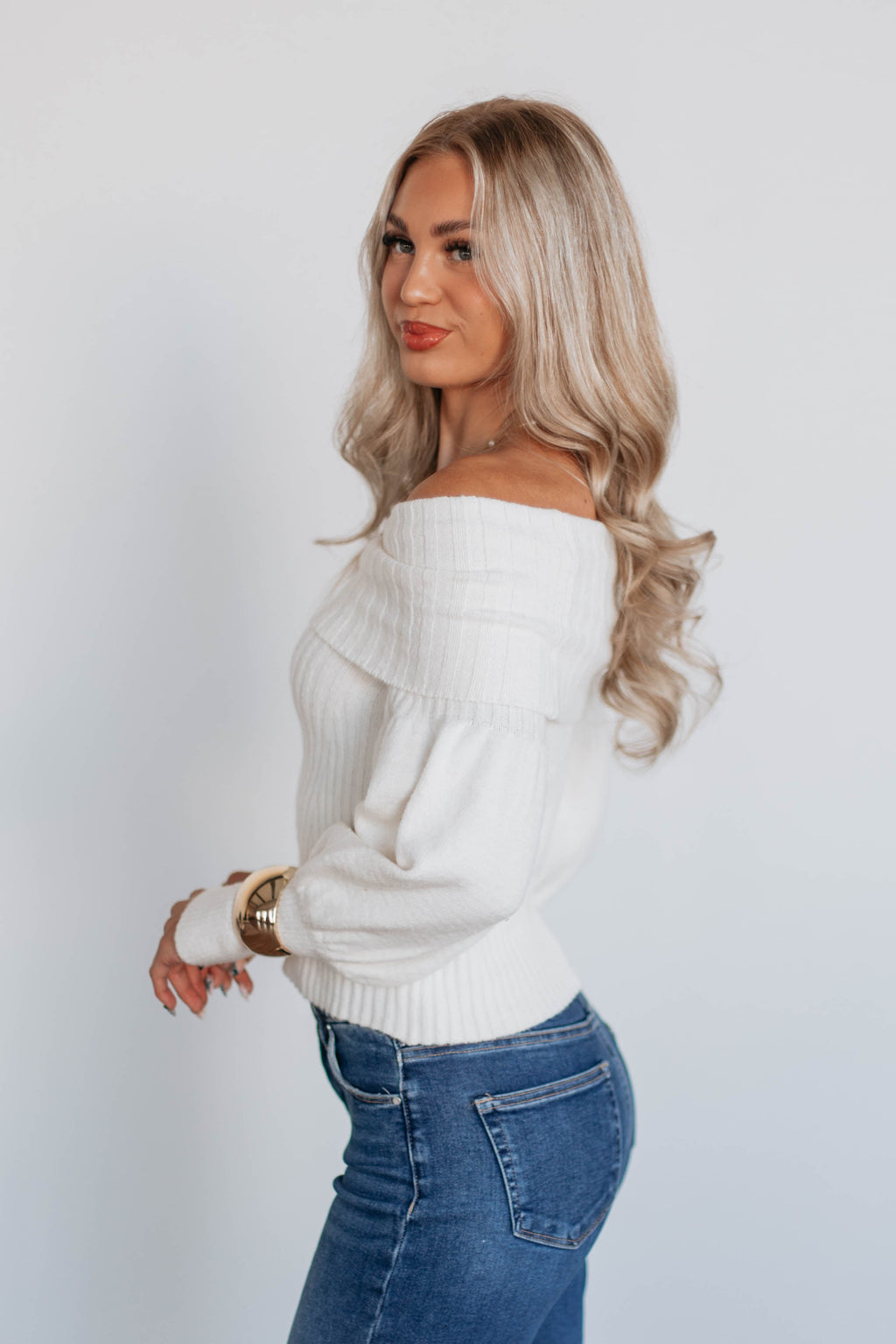 Blair Off The Shoulder Sweater