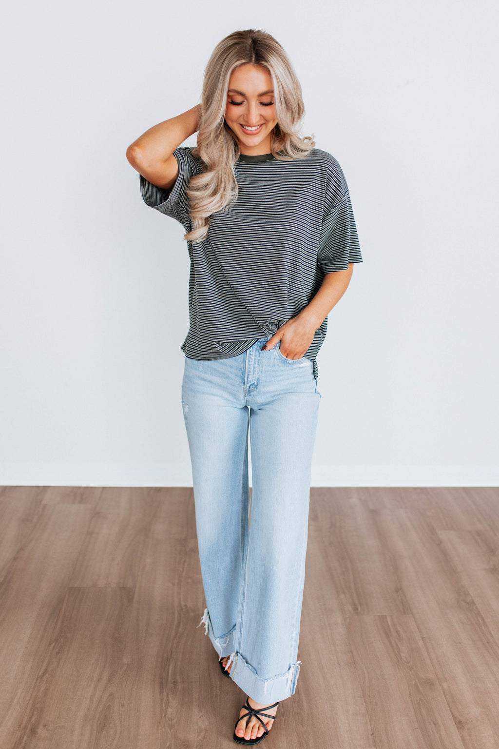Jodey Striped Tee