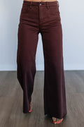 Priscilla Risen Jeans - Chocolate