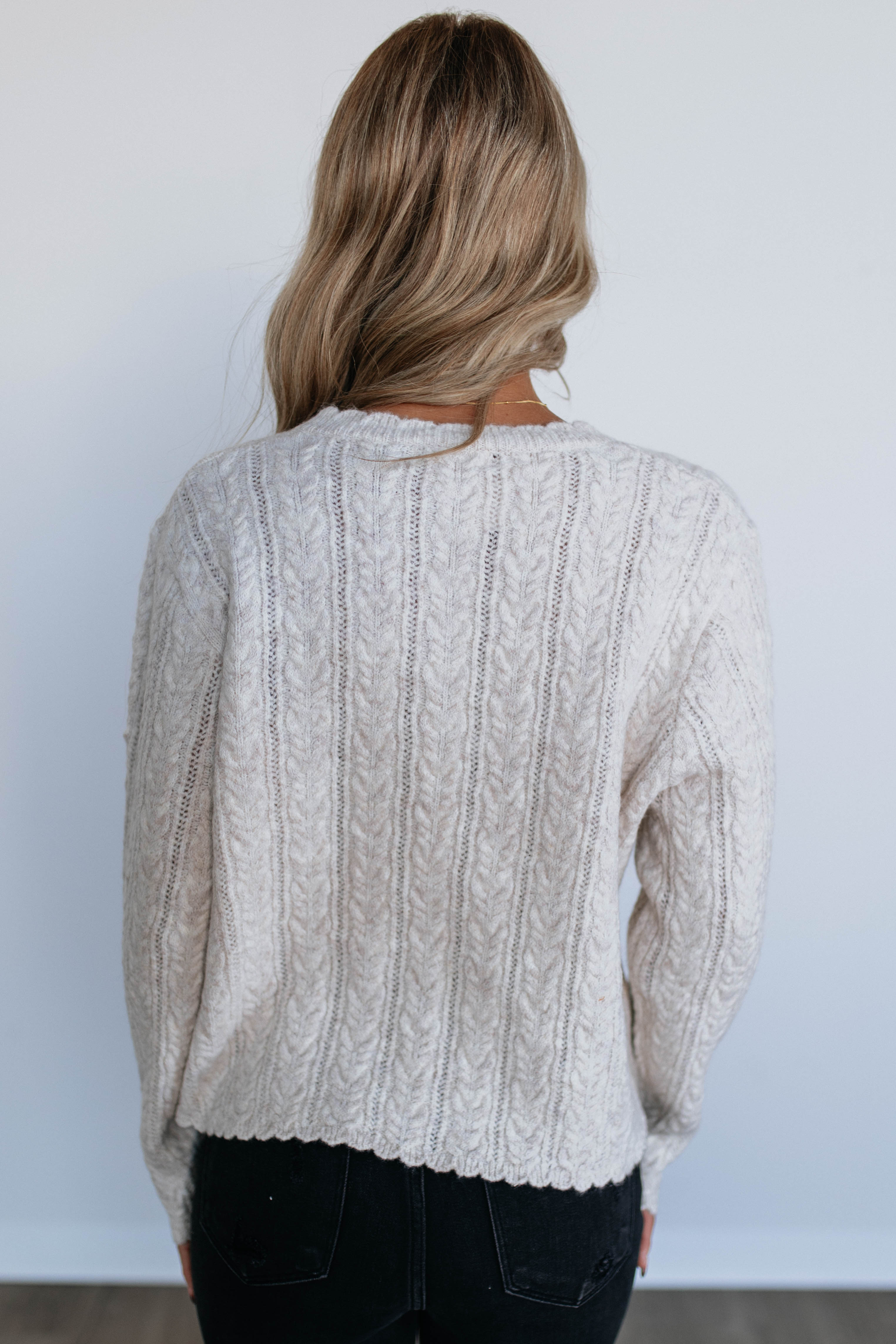Diane Cable Knit Sweater