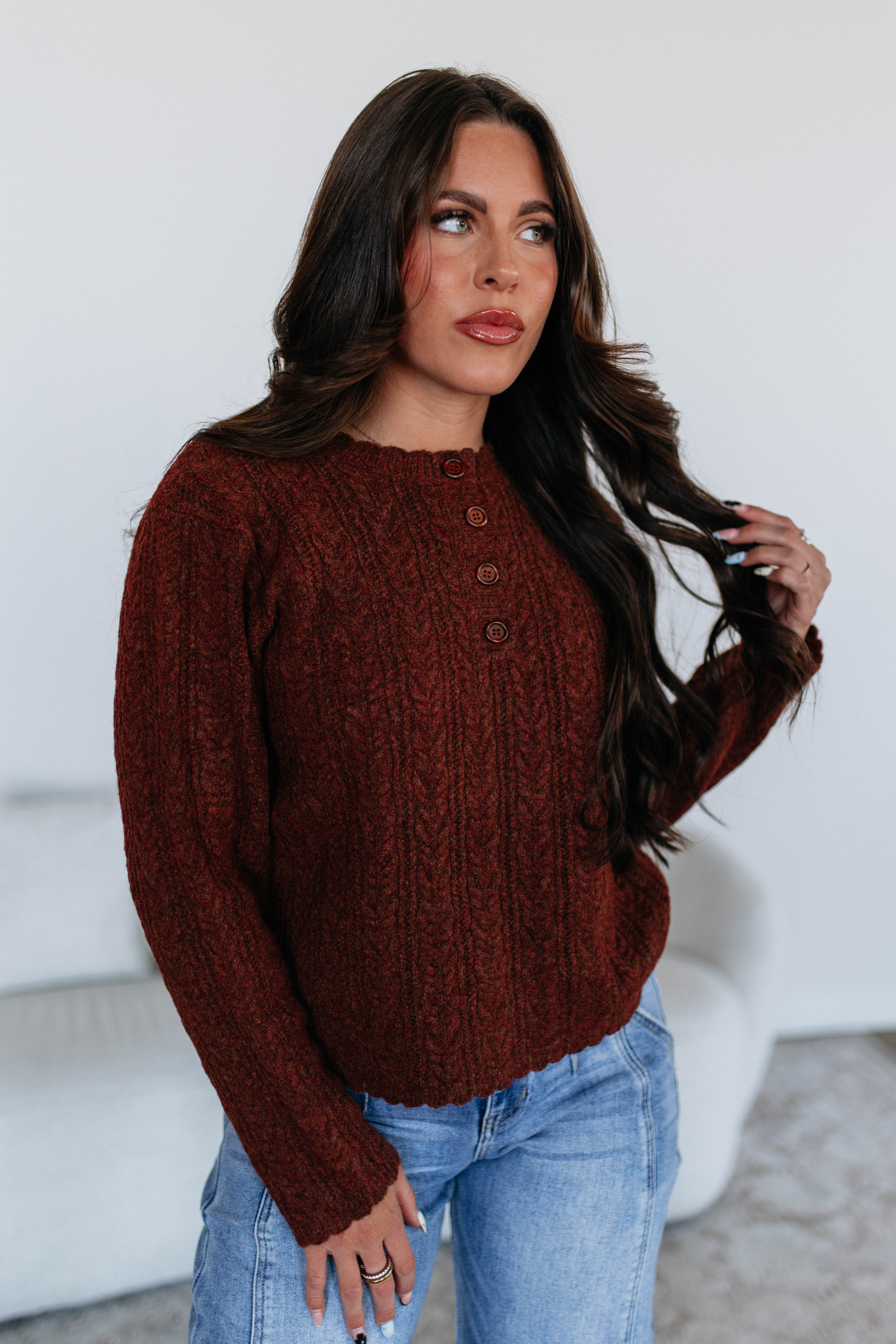 Diane Cable Knit Sweater