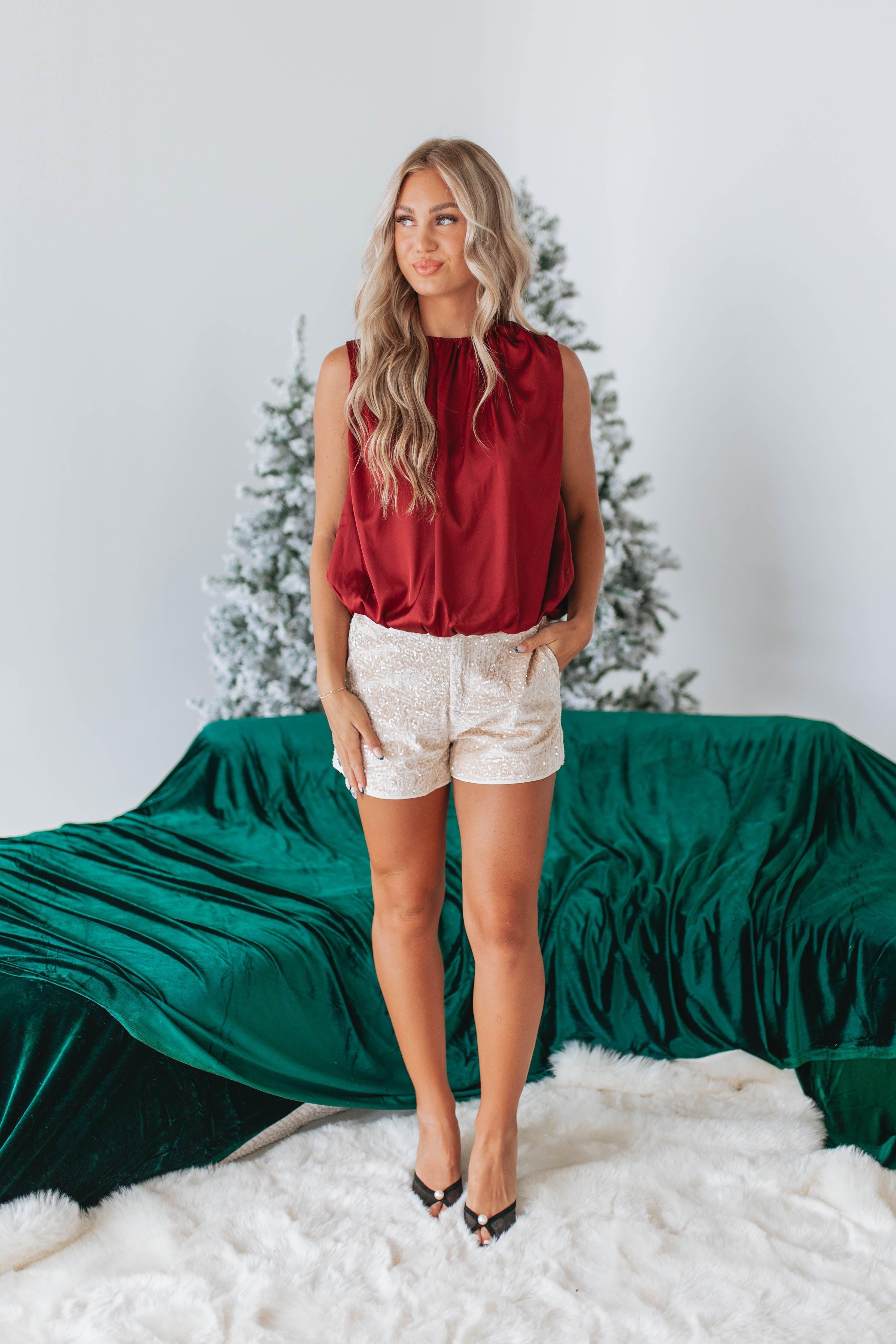 Brookelyn Sequin Shorts