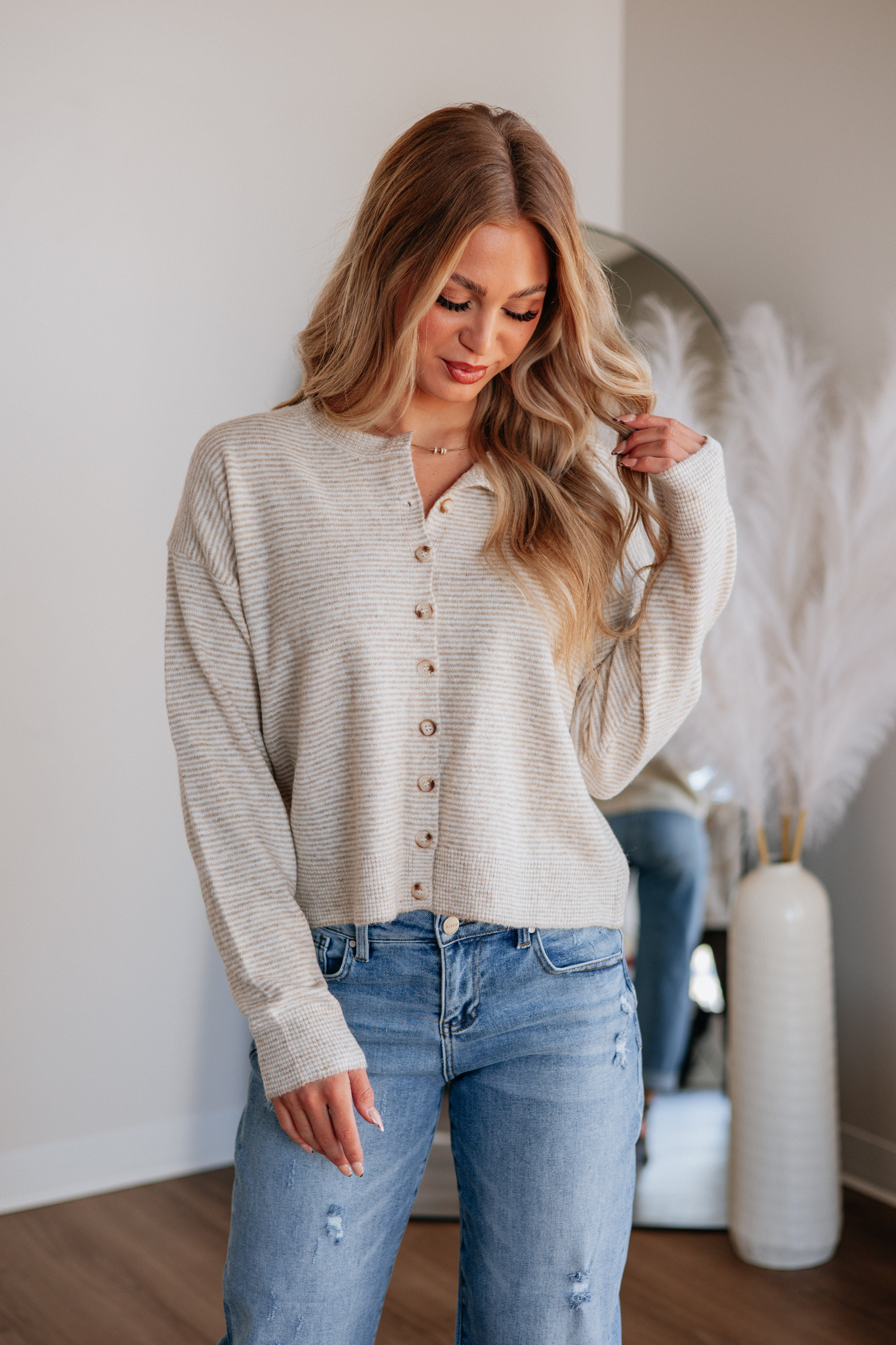 Julia Striped Cardigan