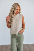 Lyndon Sweater Vest - Natural