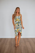 Lemon Zest Midi Dress