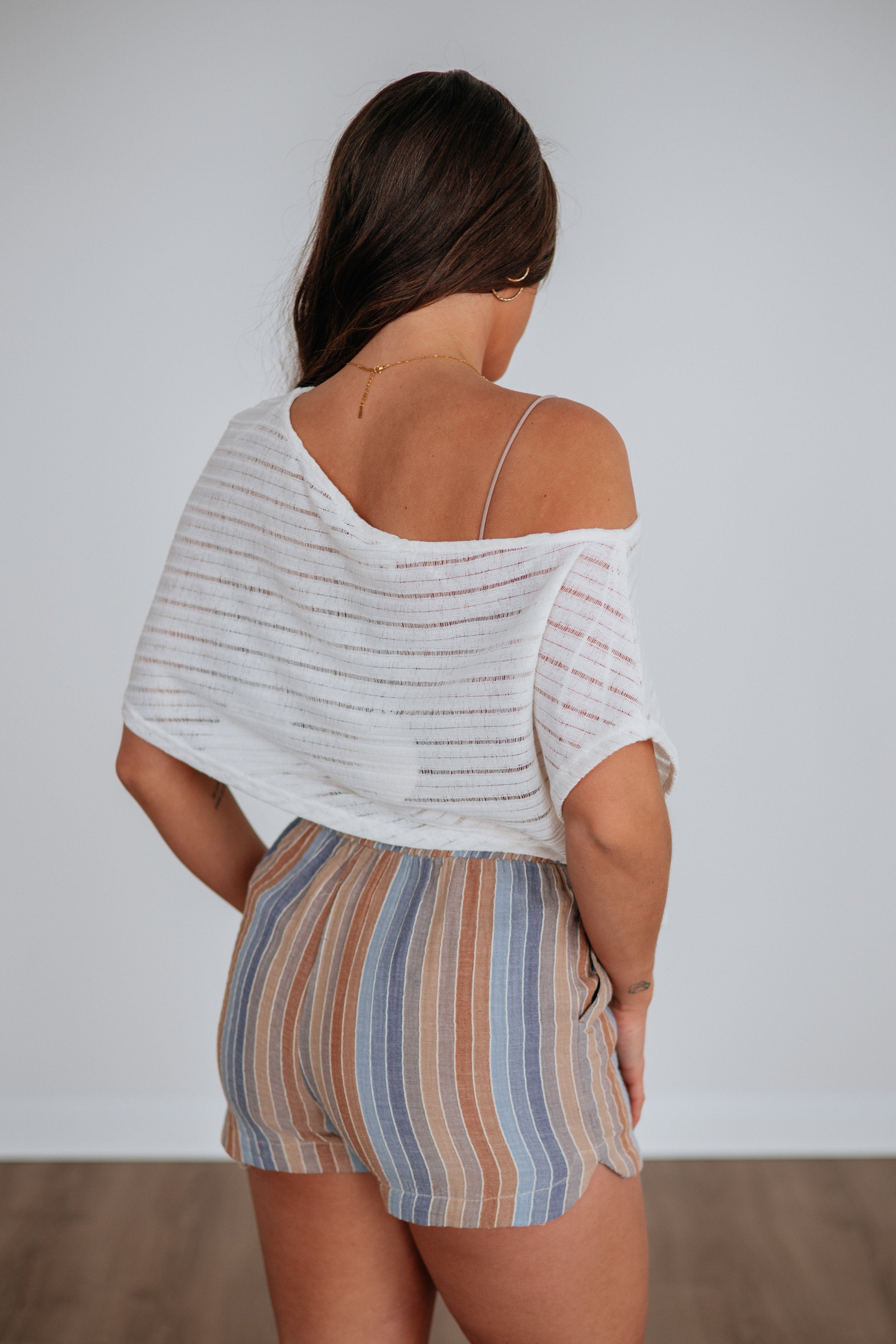 Brinney Striped Shorts