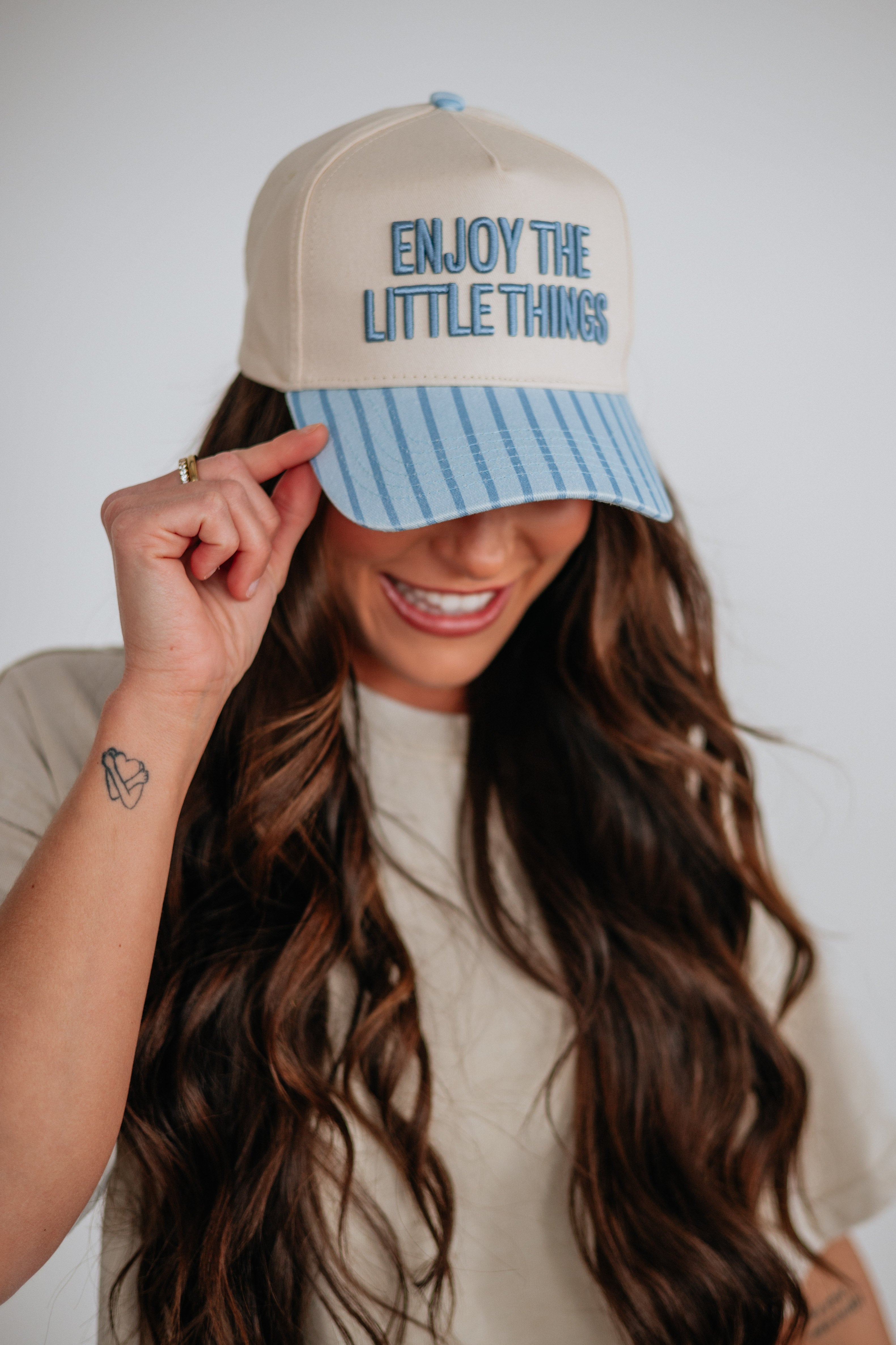 Enjoy The Little Things Trucker Hat