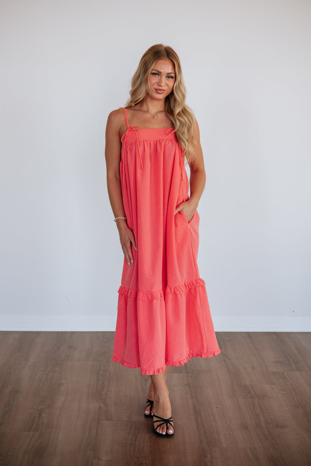 Kylee Gingham Dress