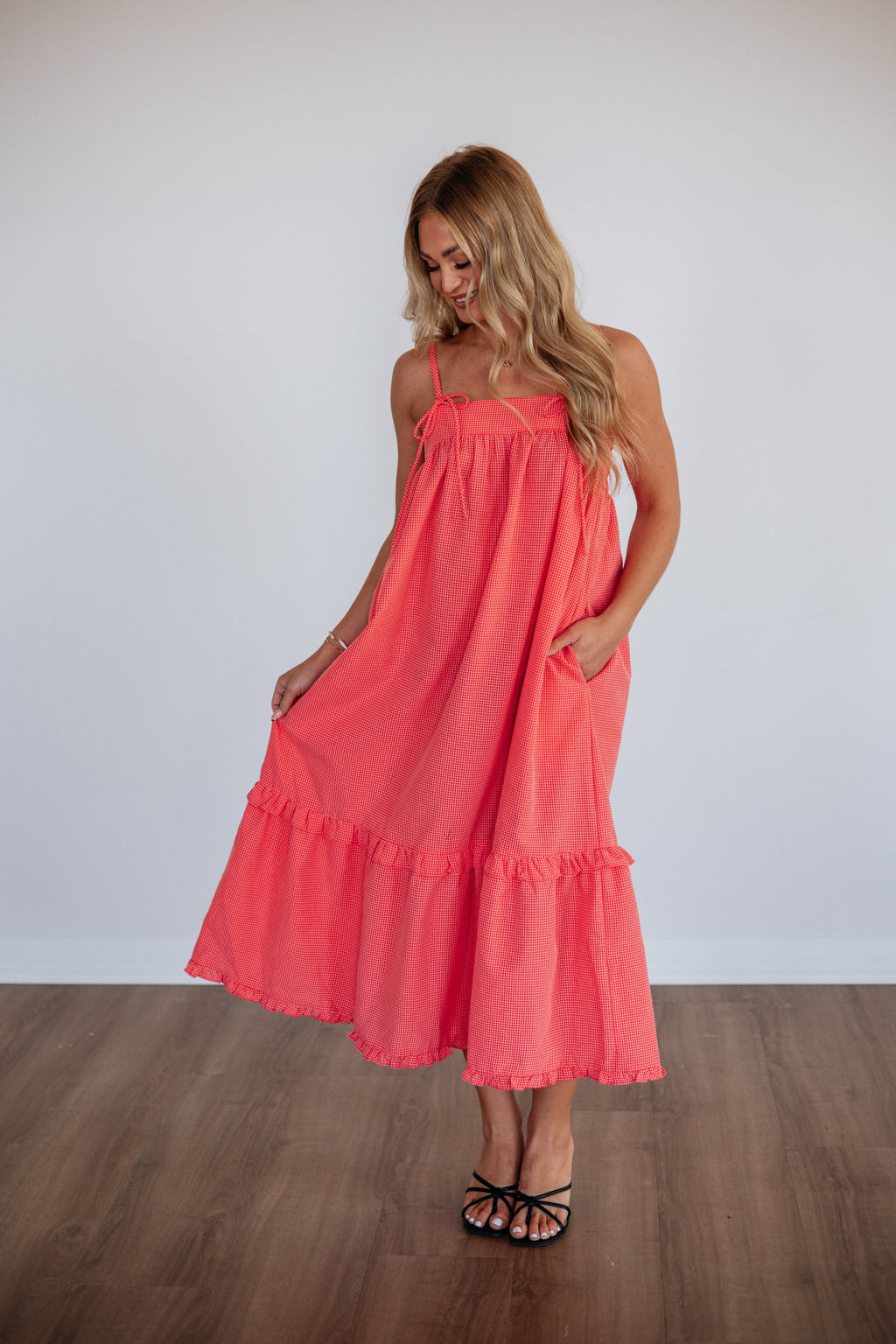 Kylee Gingham Dress