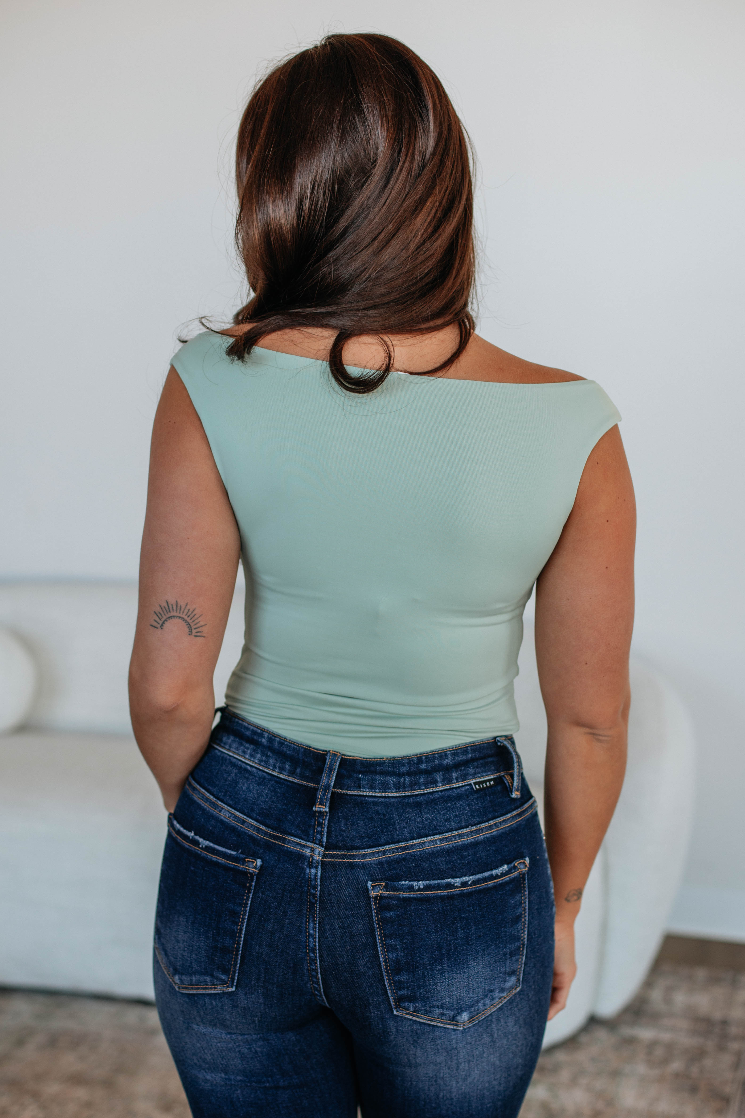 Regina Bodysuit - Mint