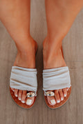 Keep It Current Sandals - Sand