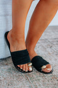 Keep It Current Sandals - Black