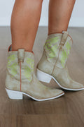 Stay Wild Cowgirl Boots - Sand