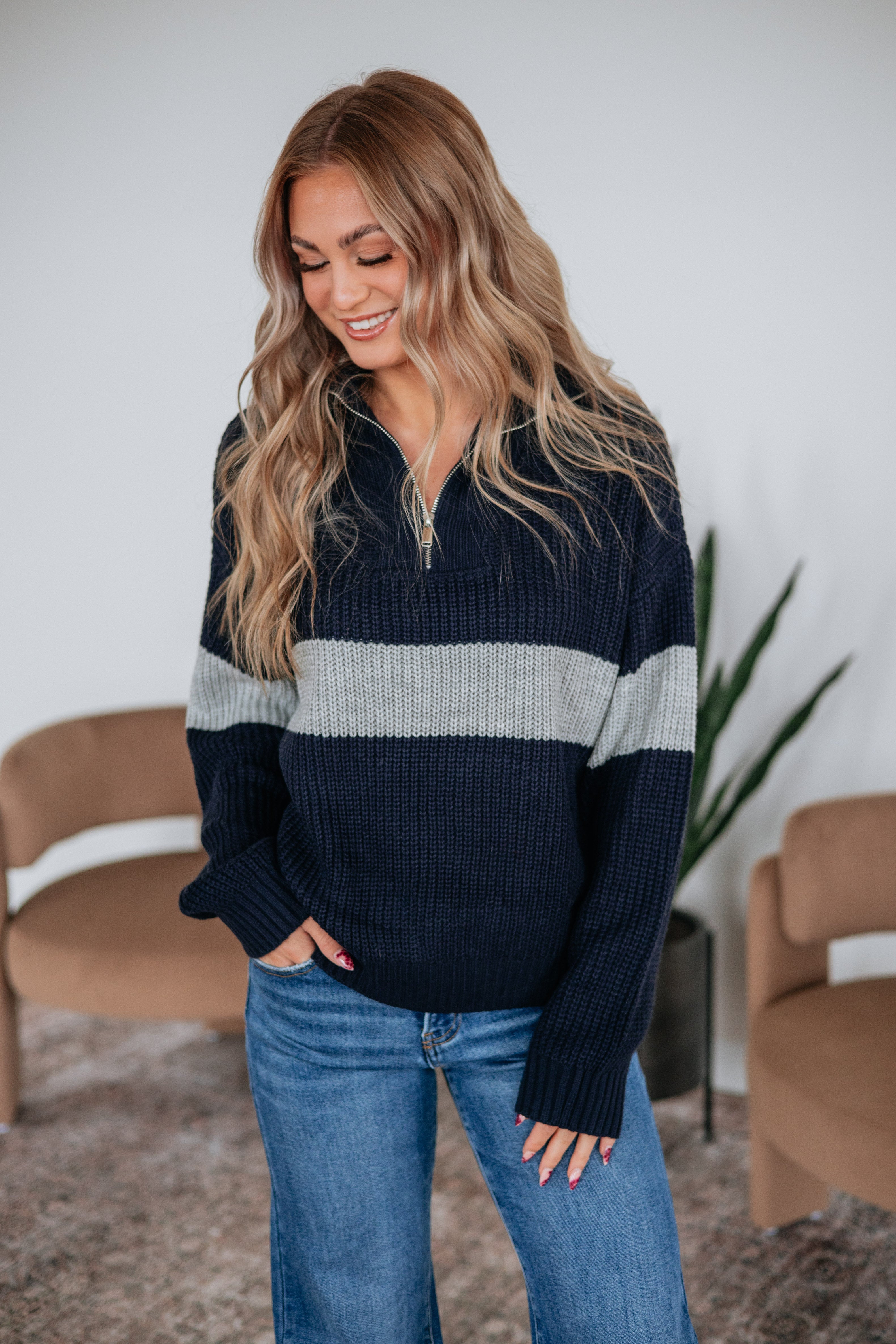 Kimberlyn Striped Sweater