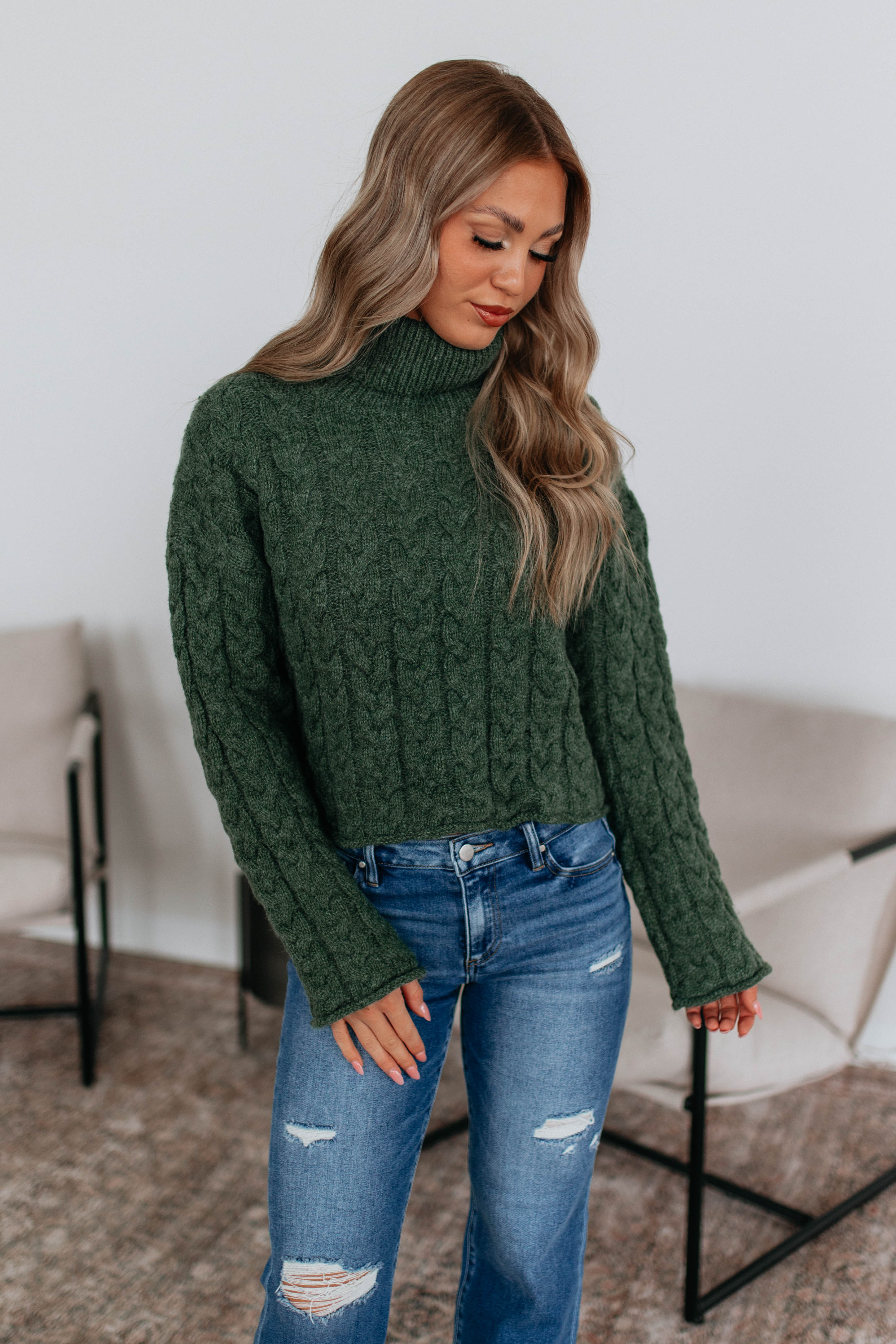 Kaylyn Cable Knit Sweater