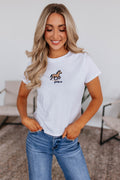 Giddy Up Embroidered Tee