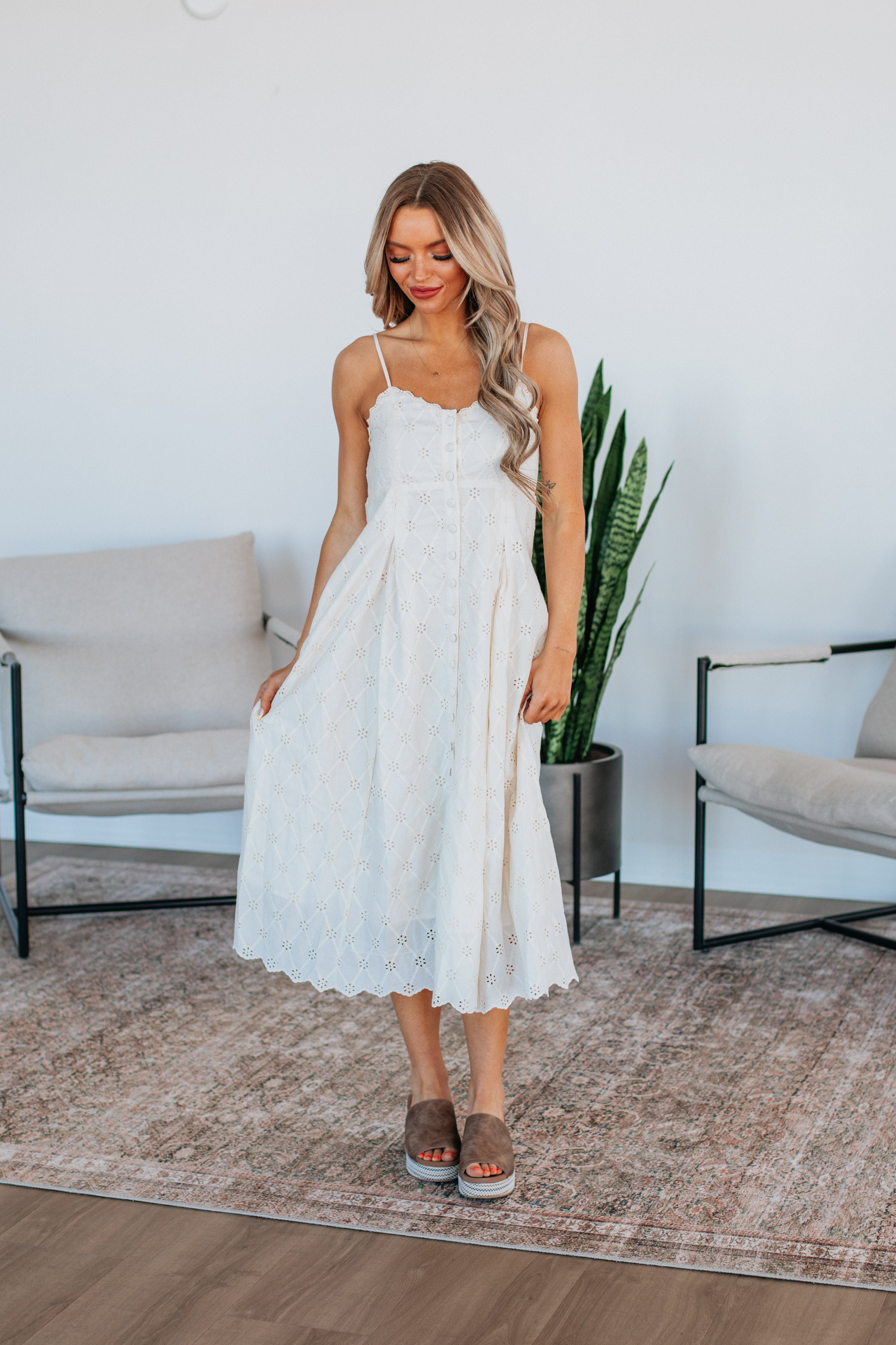 Keylan Eyelet Dress